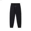 Essentialspants designer Sweatpants Mens Women Pants Loose Jet Black Långsträckta dragstringar Elastiska fotledsfickor Sömfickor Essstenial Hoodie Sweatpant 882