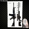 Machine Yuran Black Rifle Gun Temporar