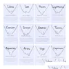 Collares colgantes Collares colgantes 12 Constellation Sign Signo Horóscope Horóscopo Cirón Joya Coreana Estrella Galaxy Libra Astrología DHTT2