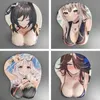 Mouse Pads Wrist Rests Umamusume Pretty Derby 3D Wristband Mouse Pad Tokai Teiou Gold Ship Scarlet 3D Silicone Mousepad Anime 3D Wrist Rest Mouse Mat Y240423