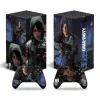 Stickers Warfare Game Xbox -serie X Skin Sticker Sticker Cover XSX Skin Console en 2 Controllers Skin Sticker Vinyl