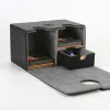 BINS 160+ игрушечные игры для сбора карт Magic TCG Mid Large Case Case Solid Color Box Top Top SideLoading PTCG Card Case