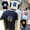 Coache Bag Tshirts Tasarımcı Markalar Modaya Tarzlı Kakule Eşleşen Erkekler Küçük Uçan Fil Canavar Grafik Çiftler Kadın Kısa Üstler 945