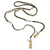 Halsketten pu verdrehte langkettige Halskette für Frauen klassische Perlenschichthalsketten Schmuck Schmuck