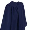 Kläderuppsättningar 2024 Graduation Glows Cap University Academic Robe Mortarboard