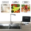 Washers 110v/220v Automatic Household Ultrasonic Dishwasher Portable Small Freestanding Installationfree Kitchen Sink English Version