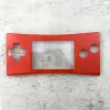 Fall Nya 6 färger Limited Faceplate Cover Replacement Front Shell Housing Case för Nintendo Game Boy Micro för GBM Console Accessorie