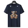 デザイナーメンズTシャツピュアコットンショートスリーブTシャツ