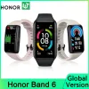 Bande d'honneur des bracelets 6 Bracelet intelligent 6 1,47 "Amoled Screen Blood Oxygène SmartBand Fitness Tracker Bluetooth 5.0 Spo2 Sport Smartband