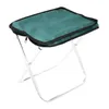 Camp Furniture Portable Folding Stool Collapsible Fishing Chair Fold Up Foot Rest Camping For Patio BBQ Beach Hiking Adult