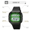 Relógios Skmei 2022 5BAR CHRONO RELÓGIO DE CHRONO MONTRE HOMME LED Sport Digital Watches Mens Militar Countdown Calendar Wristwatch
