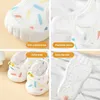 Eerste Walkers zomer ademend lucht gaas kinderen sandalen 1-4t baby unisex casual schoenen anti-slip zachte zool eerste wandelaars baby lichtgewicht schoenen y240423