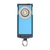 Zaklampen Torches LED Portable Mini Keychain Cob werklicht USB -oplaadbaar voor camping buitenshuis