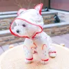 Regnrockar petcircle hundkläder regnbåge vattentät regnrock för liten hund valp husdjur katt hela säsongen PET söt kostym Petkläder hundrock