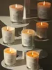 Rökelse Lazy Day Morning Parfym Candle 165G Beach Autumn Vibes Bougie doftljus varar i Paris på ett datum från Garden Bubble Bath doft vax rökelse