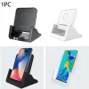 Chargers Home Gift 15W Station Travel Portable Fast Charging Wireless Charger Stand With Phone Holder Table Top For IPhone 12 11 Pro X