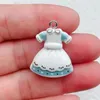 Charms 10pcs dessin animé résine mignon animal ranch style oreilles pendantes scrapbook artisanat bricolage ornements miniatures accessoires