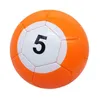 Favor de festa Favor Favor de 3 polegadas Bola inflável de futebol de Snook 16 peças Billiard Snooker Football para Snookball Game ao ar livre Dh94 Dhjog