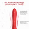 Coño sexual coño chupando calefacción rosa vibrador adulto en consolador g-spot av stick juguetes sexuales masajeador de varita para mujeres vagina