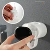 Toothbrush Automatic Toothpaste Dispenser Bathroom Accessories Toothbrush Holder for Home Bathroom Dental Cream Dispenser