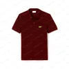 Wysokiej jakości luksusowe mężczyzn designerka koszulka Polo High Street haft haftowy krokodyl do druku odzieży męska marka Lacos Polo Shirt