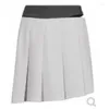 ジムの服の特別オファー24ゴルフ女性の通気性汎用春/夏のスリムフィットと細いプリーツスカート