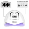 Kits Uv Gel Nail Lamp 150w Uv Nail Dryer Led Light for Gel Polish4 Timers Professional Nail Art Accessories Curing Gel Toe Nails