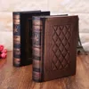 Leather Retro Vintage Diary Journal Notebook Blank Hard Cover Sketchbook Paper Stationery Travel School Sdudent Gifts 240415