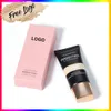 18-color Private Label Liquid Foundation Custom Bulk Foreign Trade Concealer 35ml Waterproof Matte Face Makeup