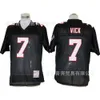 Men Jersey Falcons 7 Vick American Rugby Jersey, 21 # Sanders Mesh Borduurwerktechnologie