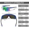 Óculos de sol Flip Cycling Sunglasses Offs Homens Mulheres MTB Ciclismo Bicicleta Mountain Goggles Eyewear Sports