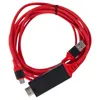 USB31 till HDMI-kompatibel adapterkabel för 2024 4K Mobiltelefon till TV Samma skärm Högdefinition typ-C till HDMI-kompatibel kabel