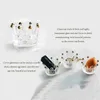 Candlers Crown Glass Doalight Solder Votive for Wedding Party and Home Decor Bijoux Anneaux