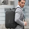 Sac à dos kingons kingons multifonction usb charge hommes 13 15 pouces sac à dos pour ordinateur portable