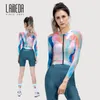 Giacche da corsa lameda maglia ciclistica professionale sottile asciugatura rapida primavera estate maniche lunghe abbigliamento da bici da strada mtb