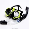 Joymaysun Snorkel Tube Set Diving Mask Anti-Fog Swimming Diving Goggles Snorkel Tube för GoPro Underwater Sports Camera 240409