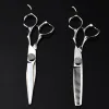 Shears Professional JP 440C Stahl 6 '' Lagerschere Edelstein Haarschere Haarschnitt Ausdünner Friseur Schneiden von Scheren Friseur Schere Schere