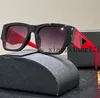 Uv Advanced Fashion Eye Care Popular male and female letter Designer Eye Protection pc Triangle sunglasses frame mirror