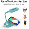 Chargers 100W Wireless Charging LED Table Lamp For Samsung S22/S10/Note10 Fast Wireless Charger For iPhone 12 11Pro/Xr/Xs/8 Adjustable