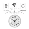 Wall Clocks 1PC Waterproof Mute Clock Bathroom AntiFog Kitchen Toilet Small Quartz Table Round Shower