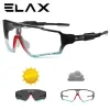 Zonnebrillen ellax gloednieuwe fotochromic fietsglazen mannen vrouwen mtb fiets brillen bril nieuwe fiets sun bril sport zonnebril