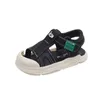 Slipper Sandalien weiche Sohle Kinder Sandalen 2023 Sommer Neues Anti -Slip -Kind Walkingschuh Boy Strand Schuh lässig Girl Schuh Baby Schuh Schuh Schuh Y240423