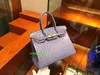 Genuine Ostrich Leather Bk Bags 7a Quality Handsewn Bags Pushing Womens Fashion Can Be have logo HBVHQX