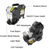 Luzes laserspeed pistola tática lanterna leve arma + mira a laser vermelho MILSTD1913 PICATINNY RAIL MINI LANTERNA GLOCK 17 19