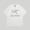 Mens Arc T Shirt Designer Teryx T Shirt الرجال نساء كبير الحجم تي شيرت المطبوعة أزياء رجال القطن غير الرسمي القنوات القصيرة الأكمام الفاخرة القفص الشارع الحجم m-xxxl