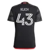 2024 Washington DC United Soccer Jersey #9 Kamara Pirani Uniform Heren Benteke Ku-Dipietro Klich Shirt