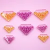 Figurines décoratives 10pcs Résine Diamond Flat Back Art Supply Decoration Charme DIY Hair Bow Center Scrapbooking Craft