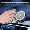 Laddare för Magsafe Magnetic Car Air Vent Wireless Charger Mount 15W snabb trådlös laddningstelefonhållare för iPhone 13 12 Mini Pro Max
