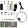 Accessoires pompe oxygène compresseur oxygénateur réservoir accessoires poisson usb no bruit aquarium air aérateur mini portable