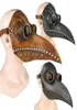 Punde en cuir punk Doctor Mask Birds Cosplay Costume carnaval accessoires mascarillas Party Masquerade Masques Halloweena41A58254Q1157388
